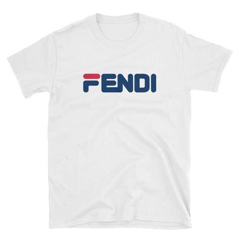 fendi fila t shirt|fendi mania fila.